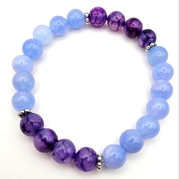 Handmade natural gemstone bracelet - Picture 3 of 5
